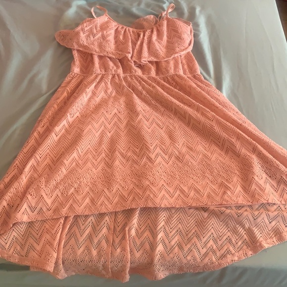 Pink Lace Dress - Picture 1 of 2